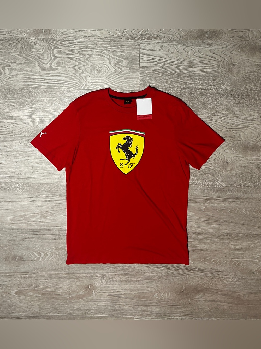 Scuderia Ferrari Puma Red Short Sleeve Tee
